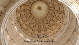  Presentation with austin texas - PPT theme enhanced with clean shot of the texas background and a coral colored foreground