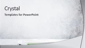  Presentation with cutlery - Audience pleasing PPT theme consisting of clean slate - dinner plate setting with cutlery backdrop and a white colored foreground