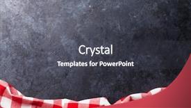  Presentation with kitchen towel - Colorful slide set enhanced with clean slate - towel over stone kitchen cooking backdrop and a dark gray colored foreground