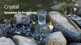  Presentation with clean water healthy concept - 