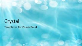  Presentation with swimming pool - Colorful slide deck enhanced with clean water in a blue backdrop and a arctic colored foreground