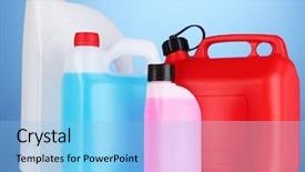  Presentation with royal blue education - Presentation theme featuring texture jeans fabric cloth textile background and a gray colored foreground