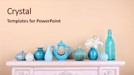  Presentation with islamic decorations decoration and motif - PPT layouts enhanced with cleanroom design - fireplace with beautiful blue decorations background and a lemonade colored foreground