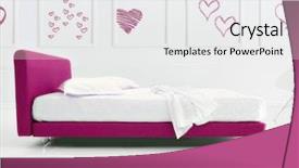  Presentation with minimal - Beautiful slide deck featuring cleanroom design - minimal love bedroom backdrop and a white colored foreground