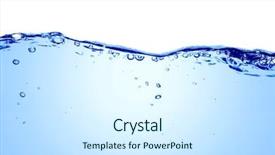  Presentation with blue waves - Beautiful presentation featuring view of buildings on the coast of tropical island san andres y providencia colombia backdrop and a teal colored foreground