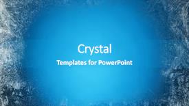  Presentation with patterns - Cool new PPT theme with clear glass frame - frosty patterns on the edge backdrop and a teal colored foreground