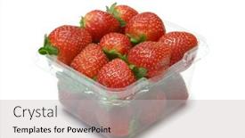  Presentation with tub - Colorful slides enhanced with clear-plastic-tub-or-punnet backdrop and a light gray colored foreground