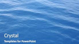  Presentation with water ocean - PPT theme enhanced with wide open ocean water great background and a teal colored foreground