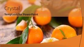  Presentation with orange fruit - 