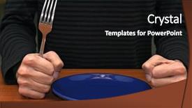  Presentation with waiting - Audience pleasing PPT layouts consisting of clenched fists of a customer backdrop and a black colored foreground