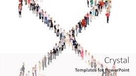  Presentation with united - Theme enhanced with clerks compilation united company background and a white colored foreground