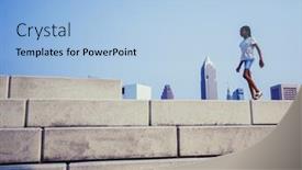  Presentation with cleveland ohio - Beautiful PPT layouts featuring cleveland-ohio-usa-july-19 backdrop and a light blue colored foreground