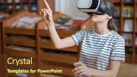  Presentation with college student money - Colorful theme enhanced with clever-contemporary-college-student backdrop and a tawny brown colored foreground