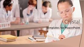  Presentation with classmates - Beautiful PPT theme featuring clever-serious-pupil-of-secondary backdrop and a soft green colored foreground