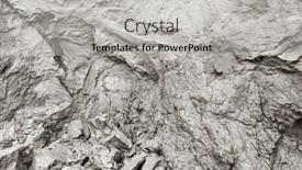  Presentation with erosion - Slide set with cliff erosion mud natural clay cracks in rock background natural pattern background and a light gray colored foreground