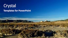  Presentation with climate - Theme having climate-change-global-warming-effect background and a dark gray colored foreground