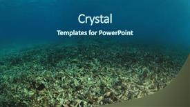  Presentation with overfishing - PPT layouts enhanced with climate change pollution and overfishing background and a ocean colored foreground