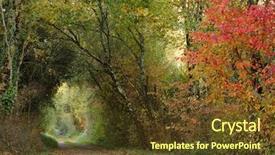  Presentation with climate - Audience pleasing PPT theme consisting of climate gironde - colorful path in a temperate backdrop and a  colored foreground