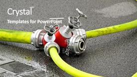  Presentation with climate - PPT layouts consisting of climate water - floods in passau bavaria germany background and a gray colored foreground