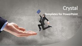  Presentation with climbing mountains couples success - PPT layouts with climbing up to success mixed background and a gray colored foreground