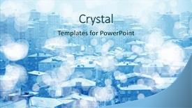  Presentation with istanbul bosphorus bridge turkey - Colorful slide deck enhanced with climet - elevated view of houses backdrop and a cool aqua colored foreground