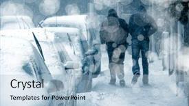  Presentation with cars - Amazing theme having climet - image of several parked cars backdrop and a light blue colored foreground