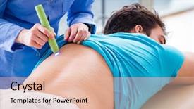  Presentation with laser - Cool new presentation with clinic undergoing laser scar backdrop and a lemonade colored foreground