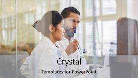  Presentation with nurse team - PPT theme enhanced with clinical instructor - doctor and nurse in meeting background and a  colored foreground