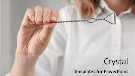  Presentation with pathology - Audience pleasing slide deck consisting of logopedic probe for speech backdrop and a light gray colored foreground