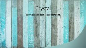  Presentation with wood board - Audience pleasing slide set consisting of clipart - vintage board blue colored wood backdrop and a light blue colored foreground