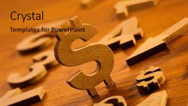  Presentation with numbers - Beautiful slides featuring clipart graphics - set of numbers and currency backdrop and a  colored foreground