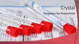  Presentation with medical clipboard - Presentation theme having clipboard with medical history background and a lemonade colored foreground