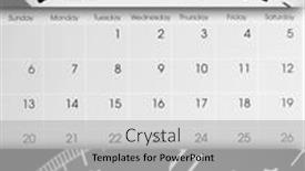  Presentation with faces - PPT theme featuring clock-faces-and-calendar-composite background and a light gray colored foreground