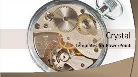  Presentation with mechanisms art mechanism clockwork - Presentation enhanced with clock gears - clockwork close-up background and a  colored foreground