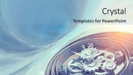  Presentation with time - Colorful presentation design enhanced with clockmanufacturing - when time is passing mixed backdrop and a  colored foreground