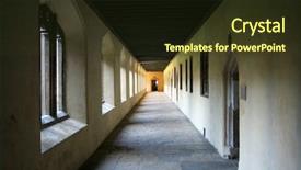  Presentation with united kingdom - Beautiful presentation featuring cloister at oxford university united backdrop and a tawny brown colored foreground