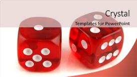  Presentation with close up of bartender - PPT theme having close up - showing the numbers background and a lemonade colored foreground