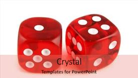  Presentation with numbers - Theme featuring close up - showing the numbers background and a red colored foreground