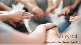  Presentation with diverse people - Cool new slides with close-up-a-group backdrop and a lemonade colored foreground