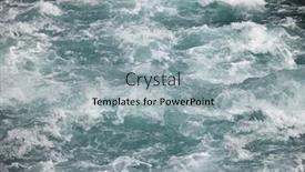  Presentation with torrent - PPT theme consisting of close-up-abstract-texture-above background and a light gray colored foreground