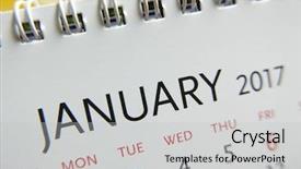  Presentation with calendar of november 2018 - Amazing PPT layouts having close up calendar of 2017 backdrop and a light gray colored foreground