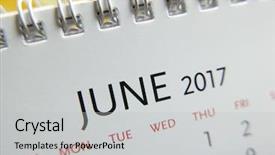  Presentation with calendar of november 2018 - Cool new slides with up calendar of june 2017 backdrop and a light gray colored foreground