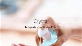  Presentation with virus infection - Theme enhanced with close-up-cleaning-hand-using background and a lemonade colored foreground