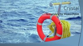  Presentation with sail - Amazing PPT layouts having close-up-detale-sail-boat backdrop and a light blue colored foreground