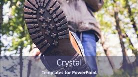  Presentation with area - Colorful PPT layouts enhanced with close-up-from-man backdrop and a ocean colored foreground