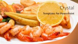  Presentation with shrimps - 