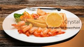  Presentation with shrimps - 