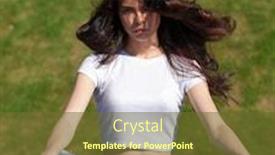  Presentation with weather - Presentation theme with close up hair style young beautiful teenager girl posing against summer park bright sunny weather background and a tawny brown colored foreground