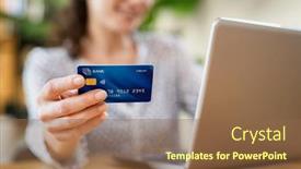  Presentation with online payment - Amazing slides having close-up-hand-of-young backdrop and a tawny brown colored foreground