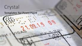  Presentation with european union - Theme with close-up-macro-detail background and a light gray colored foreground